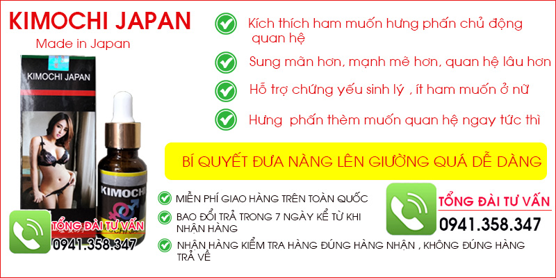 kimochi japan dạng nước kích dục nữ