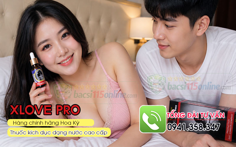 Xlove pro thuốc kích dục chính hãng Hoa Kỳ