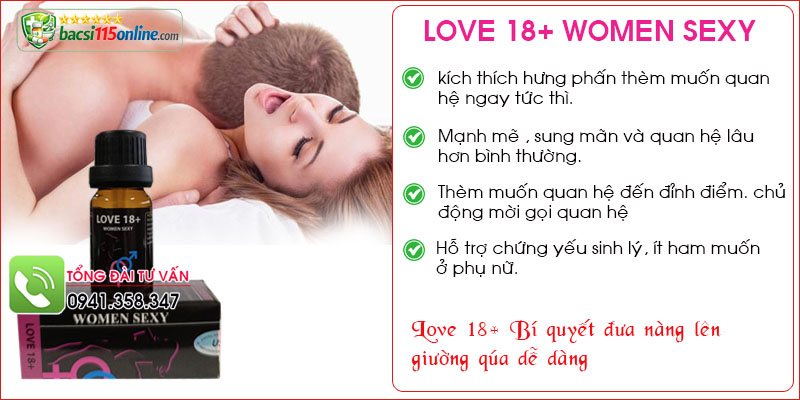 Love 18+ sexy women chỉ 1 giọt nàng ham muốn đến tột cùng