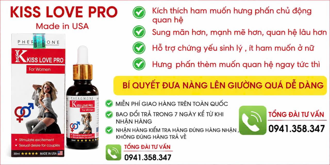 Tác dụng của thuốc Kiss Love Pro