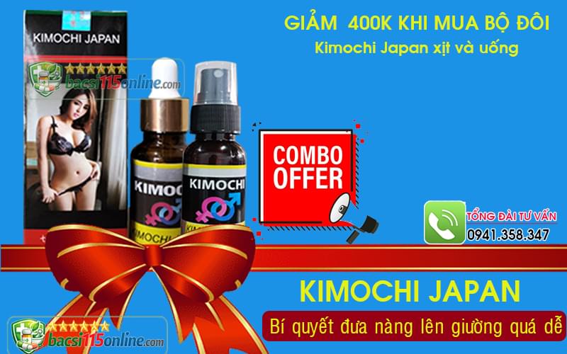 Chương trình khuyến mãi khi mua bộ đôi Kimochi japan Nhật Bản